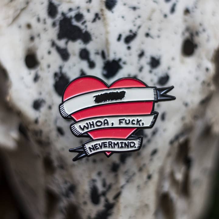 Defensive Wounds - Vente Épinglettes/boutons - Whoa, Fuck, Nevermind - Épingle1