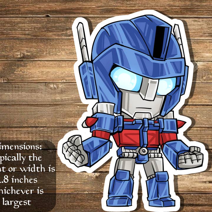 Mega Chibi - Wholesale Sticker - Ultra Magnus, Tactician