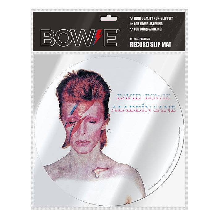 David Bowie (Aladdin Sane) Slipmat for wholesale by Pyramid International