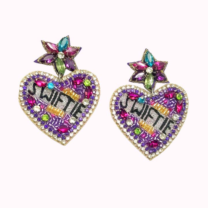 Valois Designs - Wholesale Dangle Earrings - Swiftie Earrings - Taylor Swift