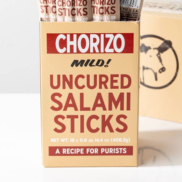 Charlito's Cocina – fumados e enchidos por atacado – Chouriço Seco - Pau de Salame de Chouriço Suave0