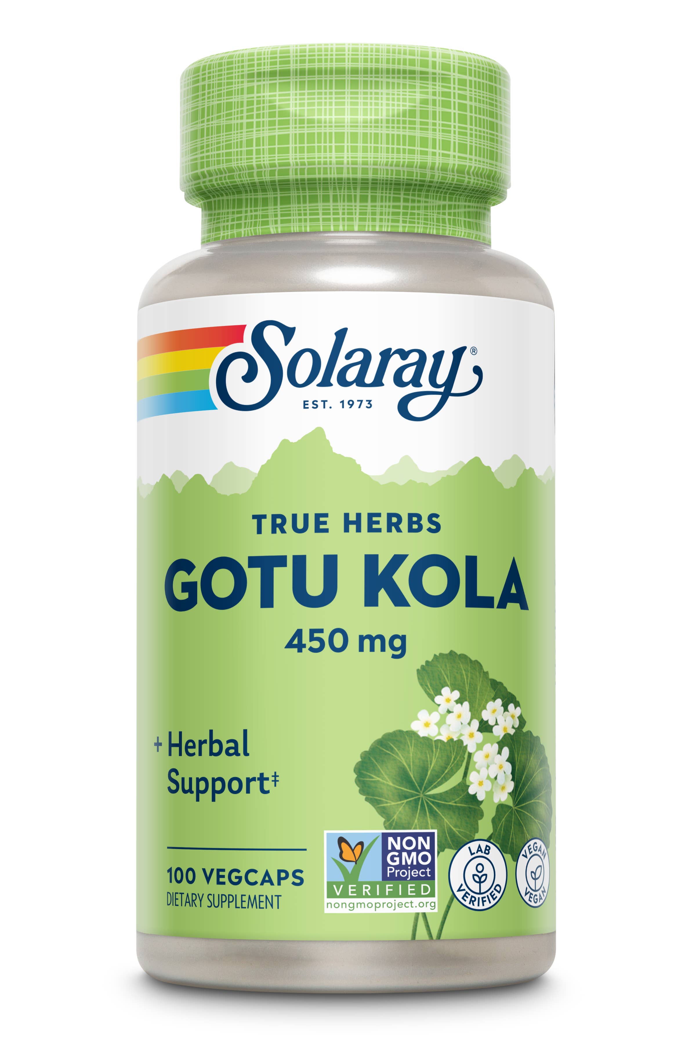 Solaray - Wholesale Oral Supplement/Vitamin - Gotu Kola Aerial 450mg