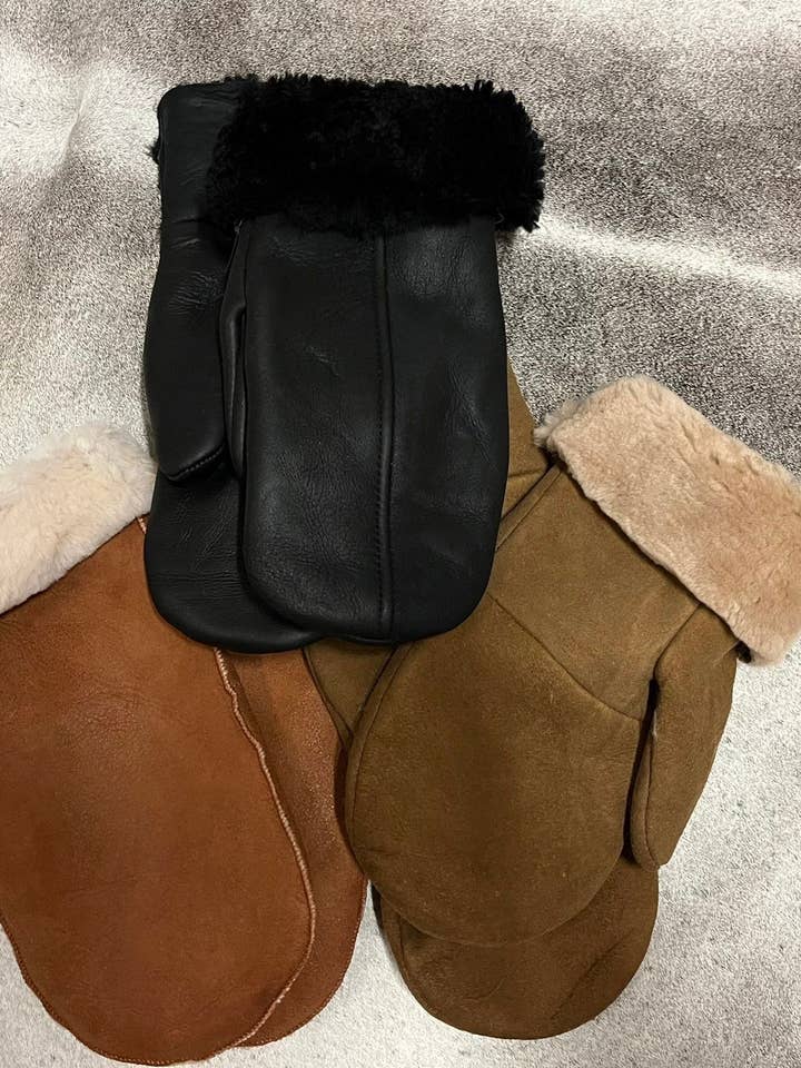 Manoplas de piel de oveja NUEVAS para venta al por mayor de WeeSkins Holland