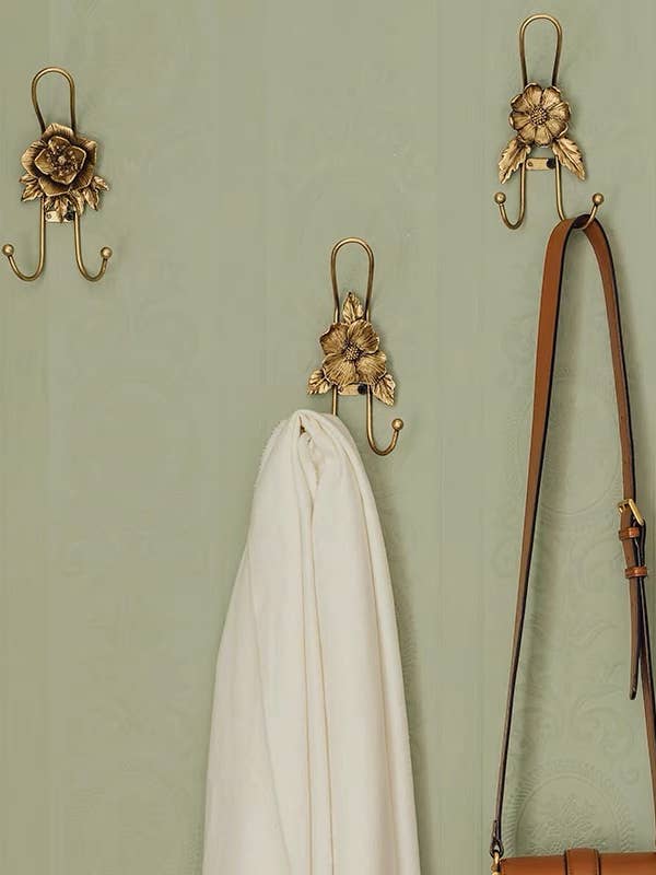 IRON FLOWER HOOK for wholesale by Vagabond Vintage