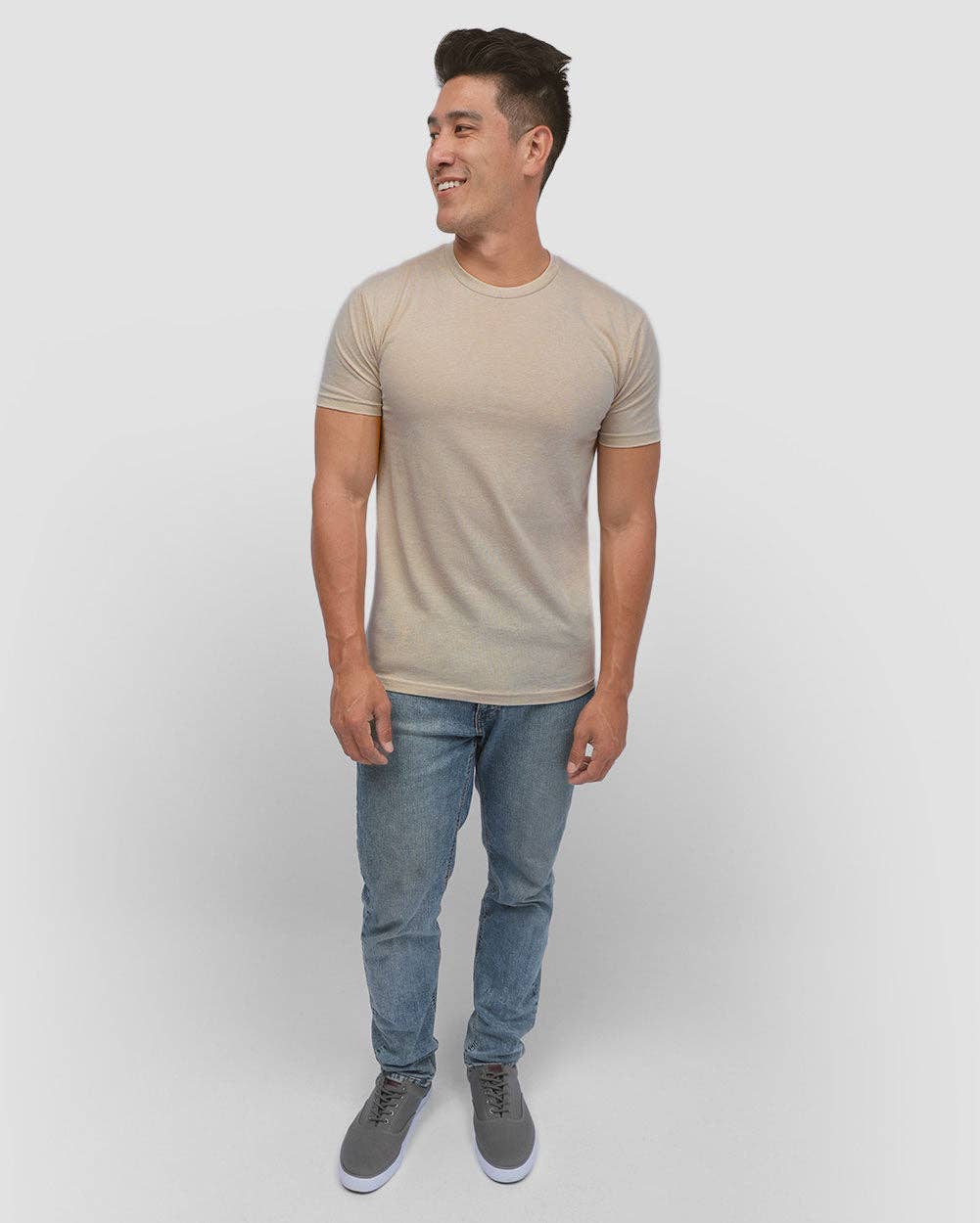 INTO THE AM - Wholesale T-Shirt - Men's - Men's Premium Basic Tee - Soft Fitted Blank T-Shirts30