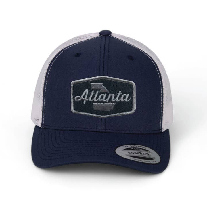 Cotton Mule - Wholesale Trucker Hat - Unisex - Atlanta Patch Trucker Hats3