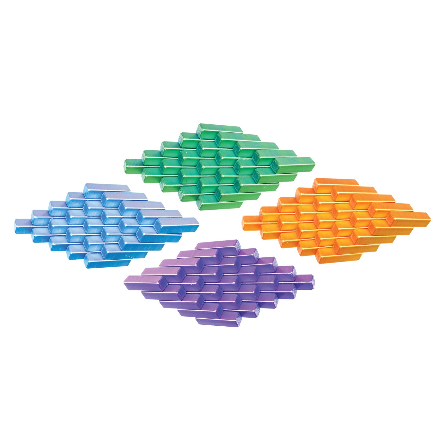 Geddes - Wholesale Fidget Toy - Kids - 3D PRINTED PIXEL CUBE FIDGET TOY   12/DSP1