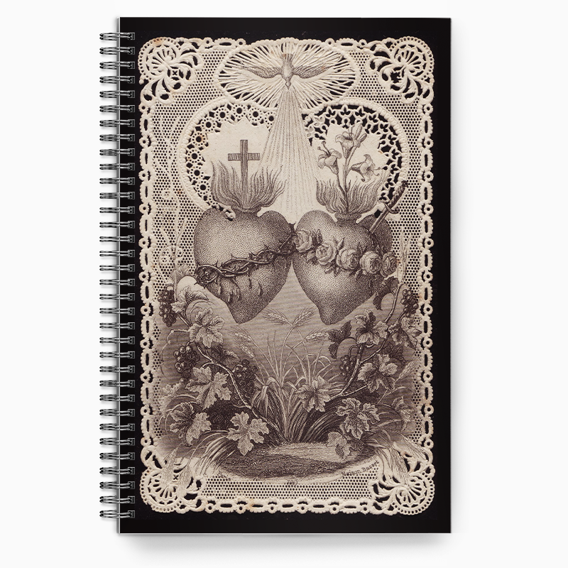 The Retro - a Full of Grace USA Company - Wholesale Dagboek/agenda - Notitieboek Heilig Hart / Onbevlekt Hart5