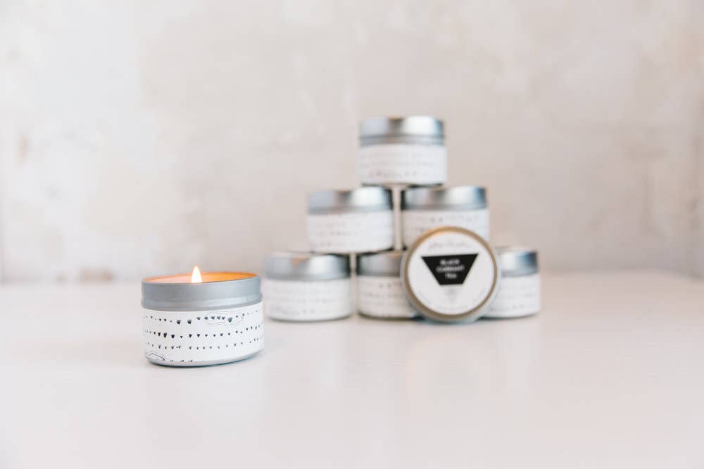 REMOVED BRAND - Wholesale Travel Candles - Black Currant Tea- Travel Candle2