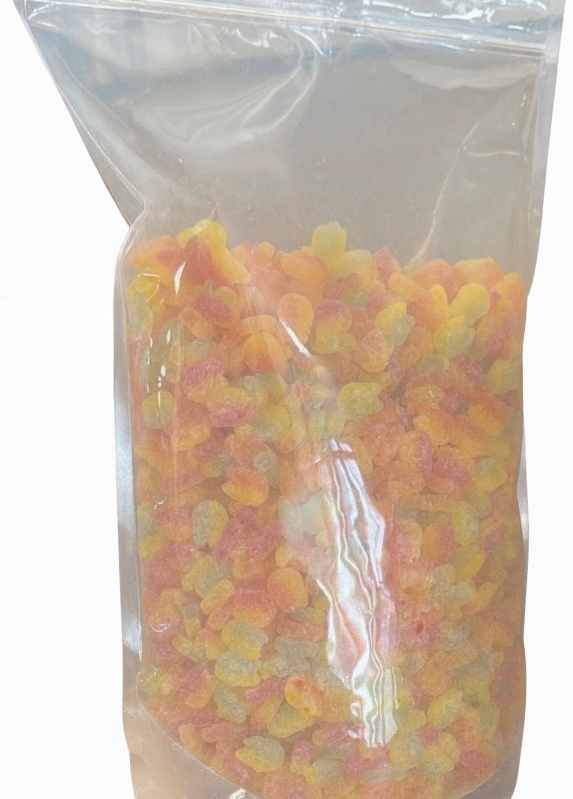 Sweet As Fudge Candy Shoppe - Wholesale Hard Candy - Swedish Bubs Mini Sour Skulls 11 Lb Bulk Bag1