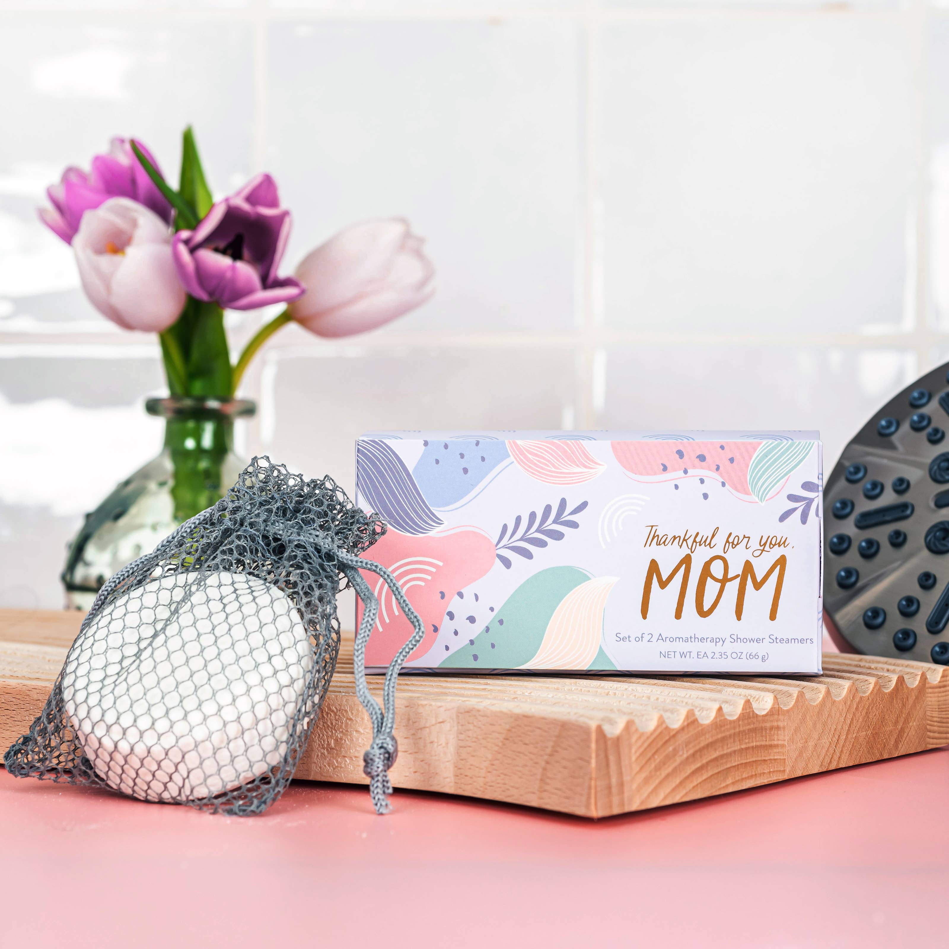 Cait + Co - Wholesale Shower Steamer/Bomb - Thankful Mom Shower Steamer Gift Set6