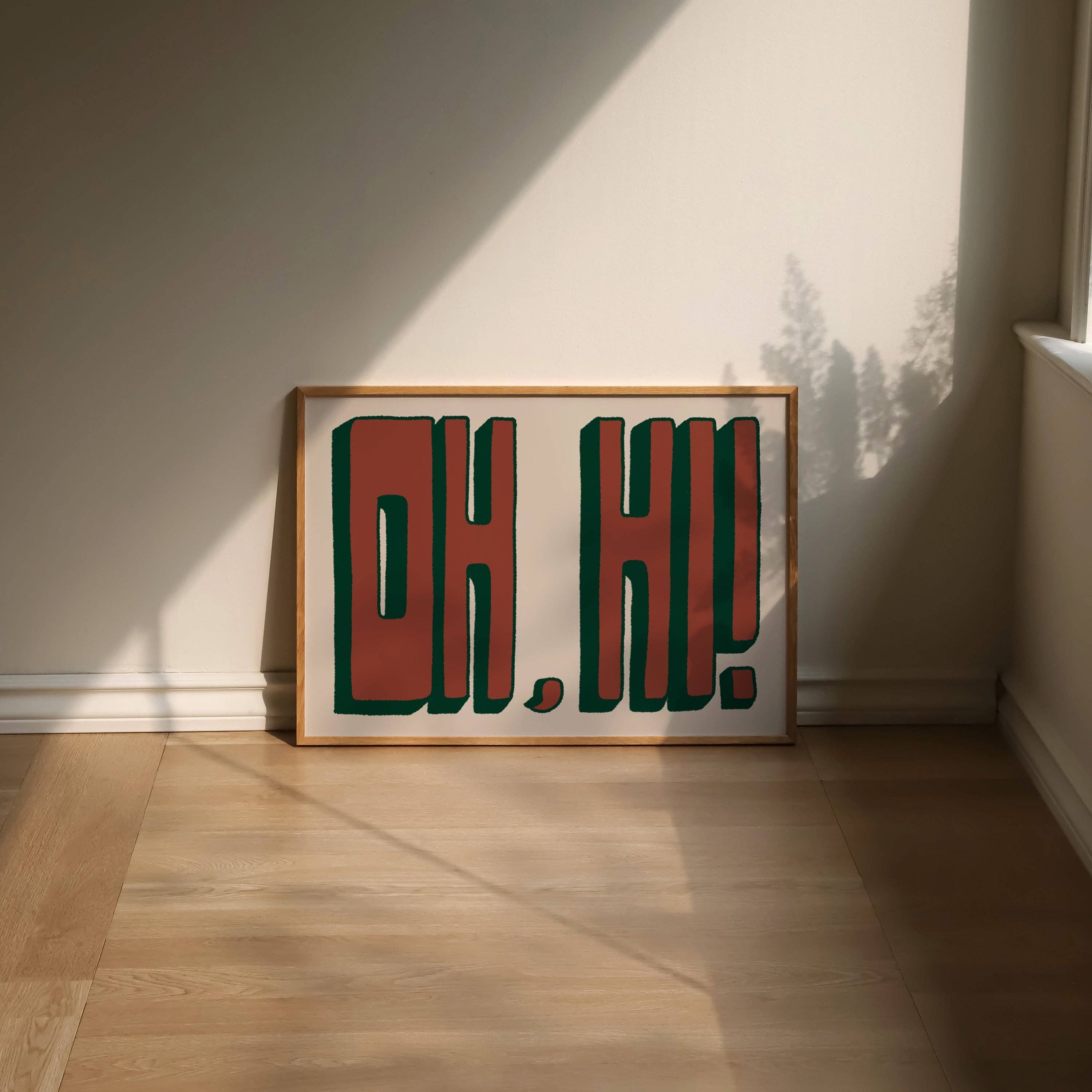 Lune Club - Vente Affiche d'art - Oh, salut l'impression7