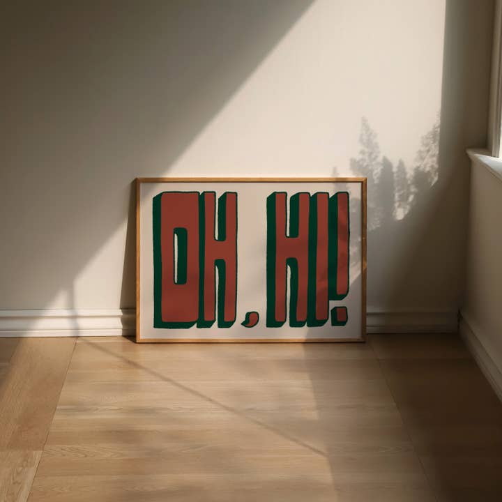 Lune Club – wholesale Art print – Oh, Hi Print7