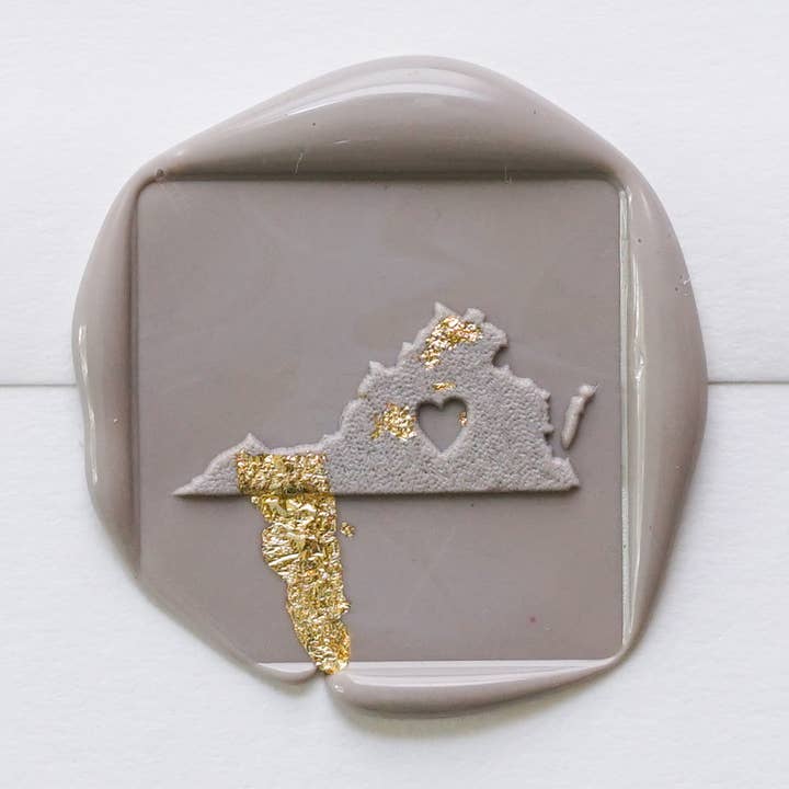 Virginia Wax Seal Set for wholesale by Little Well Paper Co.