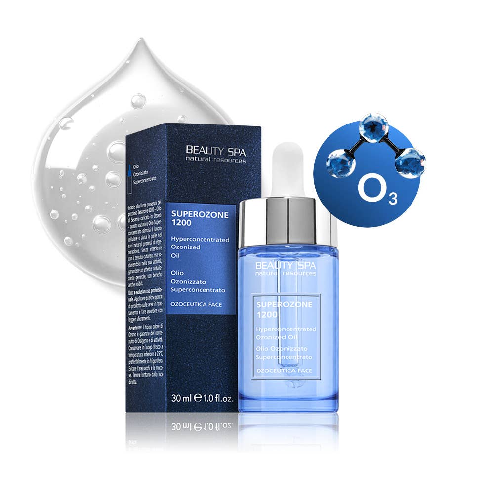 SPA INDUSTRY – Großhandel Bade-/Körperöl – Beauty Spa Konzentriertes Ozonisiertes Öl Superozon 1200, 30 ml