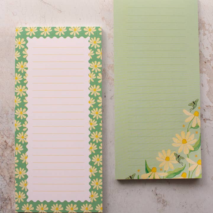 littlehoothoot - Wholesale Notepad - Luna Daisies DL Notepad5