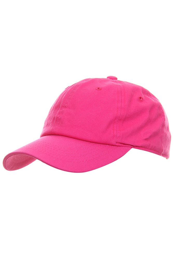 Hana - Wholesale Honkbalpet - Dames - C.C effen katoenen klassieke baseballpet3