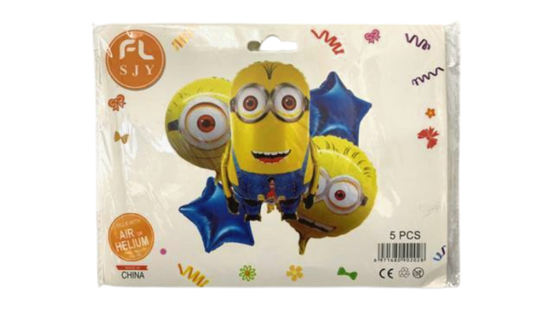 My Wholesale Warehouse - Wholesale Balloon - Large 5pc Happy Birthday Cartoons Character Balloons - 28 Options!16