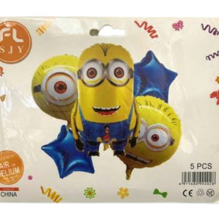 My Wholesale Warehouse - Wholesale Balloon - Large 5pc Happy Birthday Cartoons Character Balloons - 28 Options!16