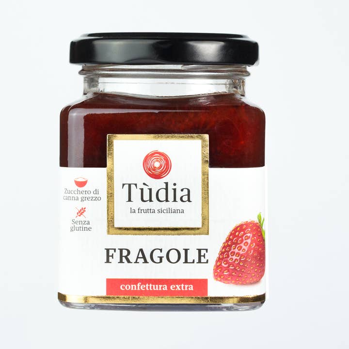Mermelada extra de fresa. para venta al por mayor de TUDIA Antiche Ricette di Sicilia