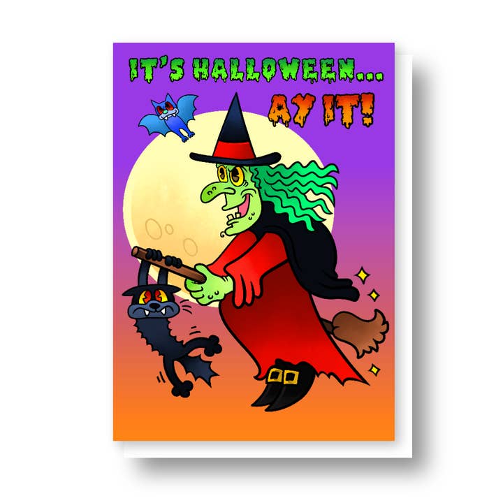 Det är Halloween Ay it! för wholesale av Black Country Cards
