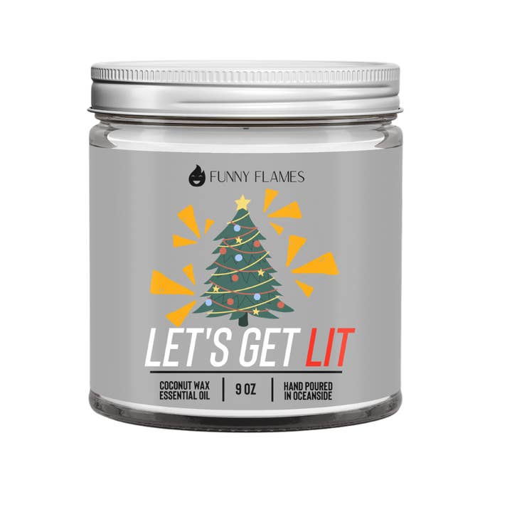 Funny Flames Candle Co - Les Creme - Wholesale Jar/Filled Candle - Holiday 2025 Best Sellers Collection 9oz Candles78