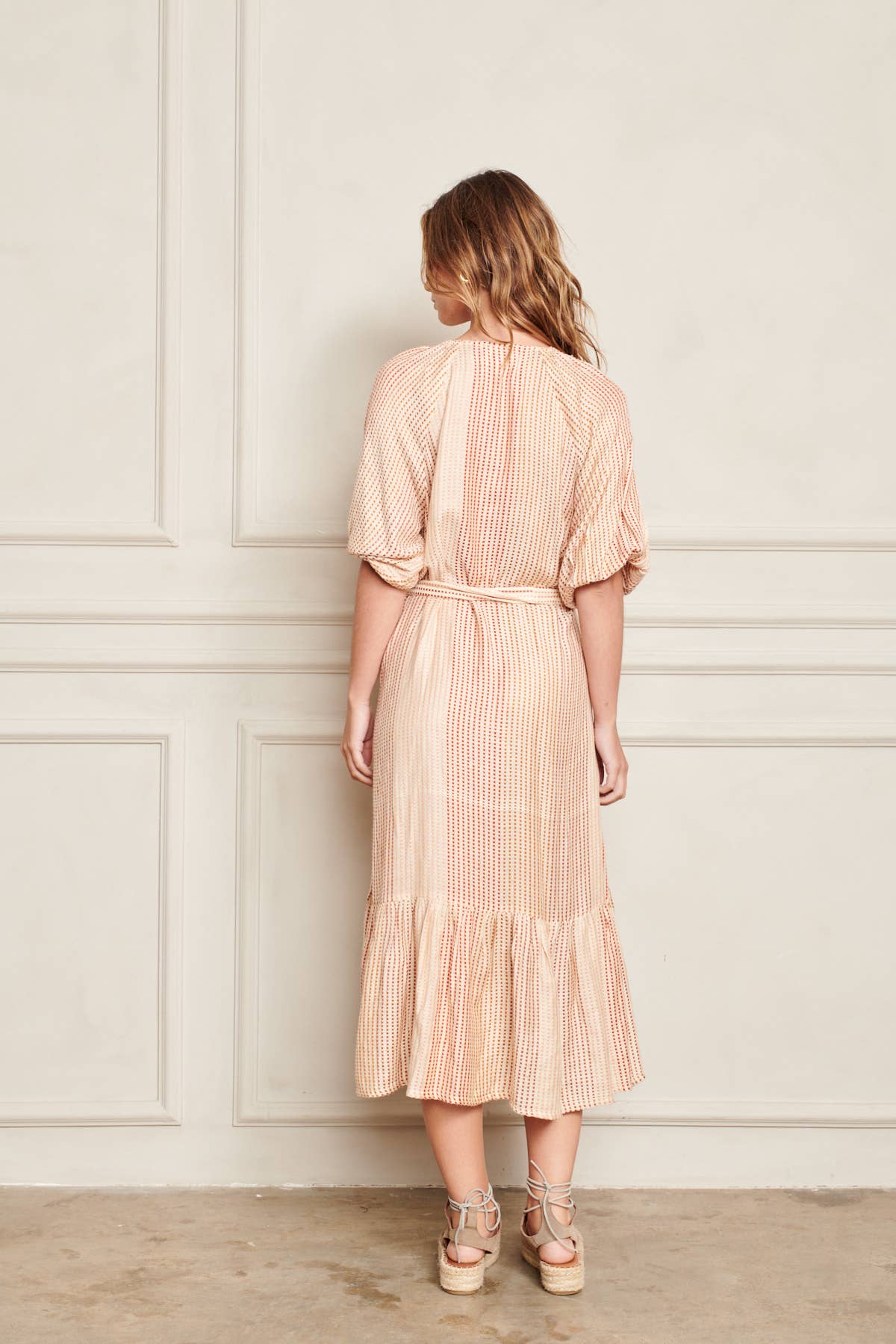 PASTEL SUNSET RACHEL DRESS for wholesale on Faire5