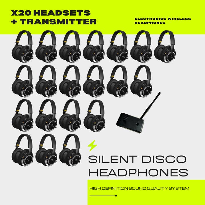 Kalm Yoga - Vendita all'ingrosso Cuffie - Silent Disco Silent Yoga Kalm Now® Cuffie HiFi3
