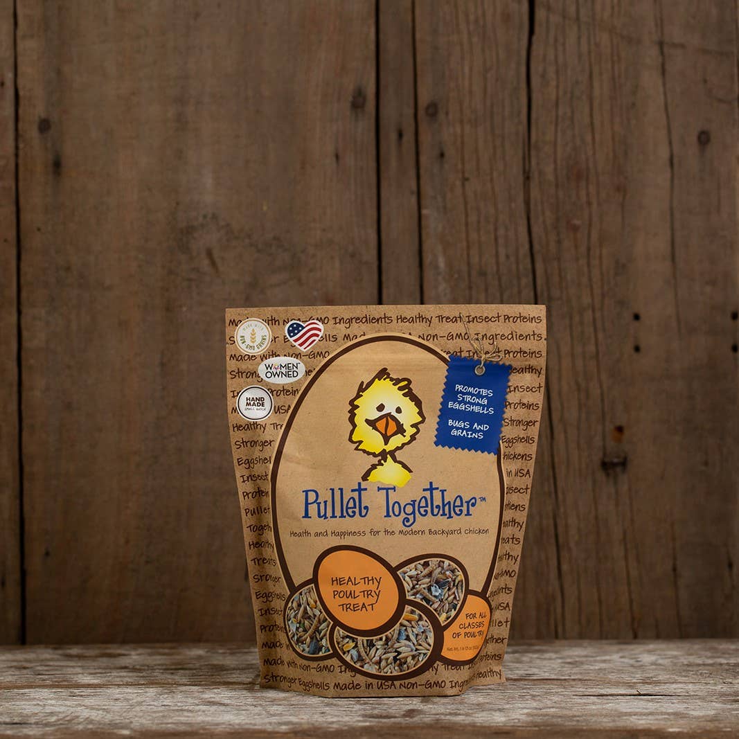 Treats for Chickens - Wholesale Pet Supplement - Not Cat/Dog - 1 Ib 13 oz Pullet Together1