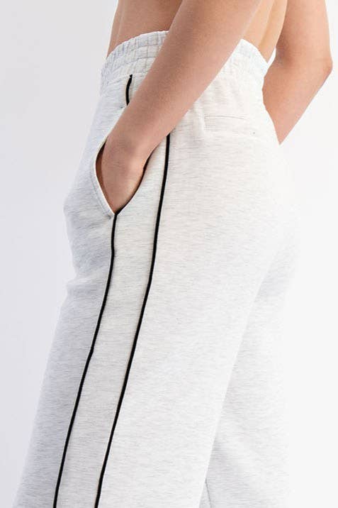 Sunday Morning - Vente Polo – femme - T580037-Polo à manches longues en modal scuba avec double passepoil7