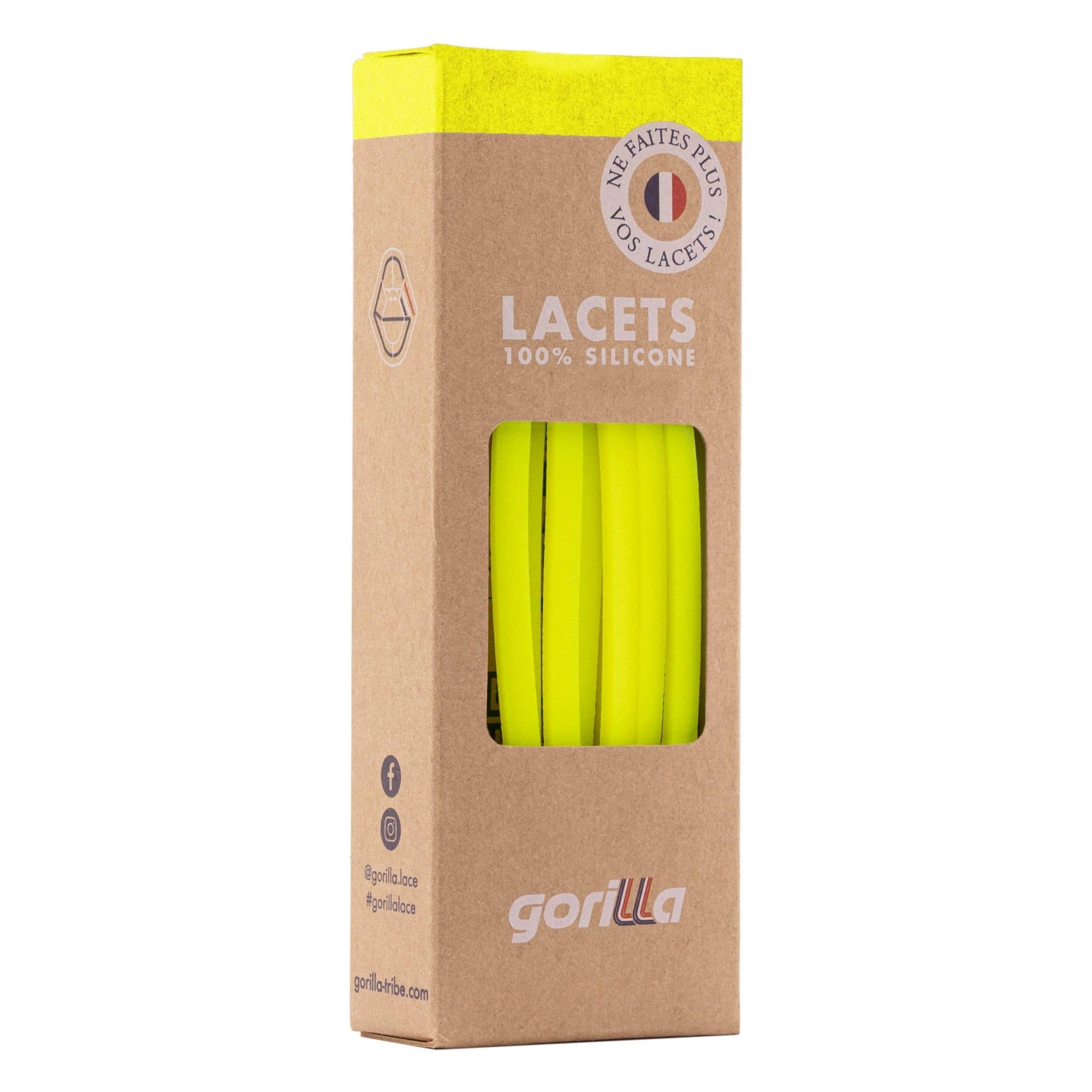 Lacets Gorilla - Wholesale Shoelaces - Unisex - FINE elastic silicone shoelaces for sneakers22