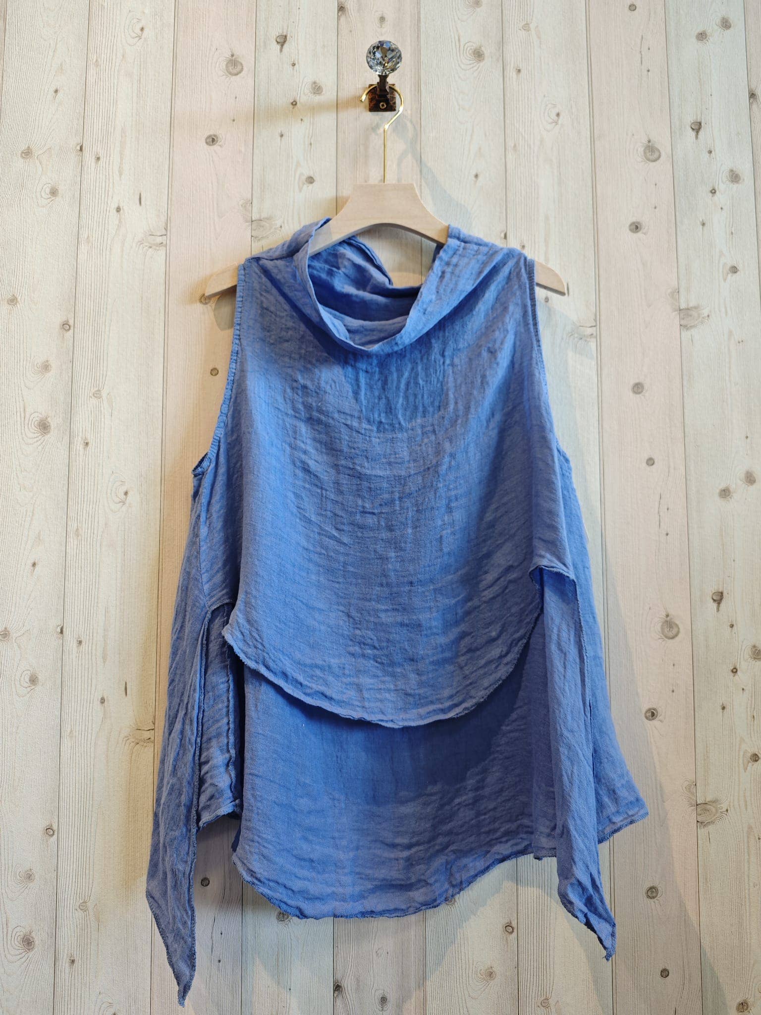 Linen & More - Wholesale Tunic - Women's - REF 3188 100% LINEN BLOUSE7