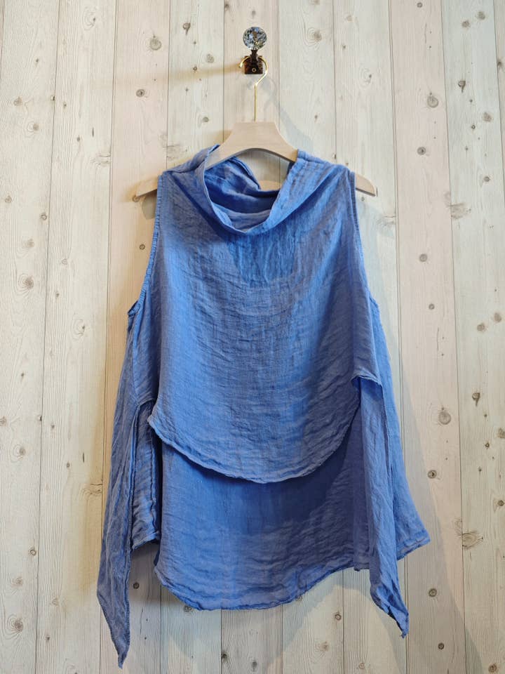 Linen & More - Wholesale Tunic - Women's - REF 3188 100% LINEN BLOUSE7