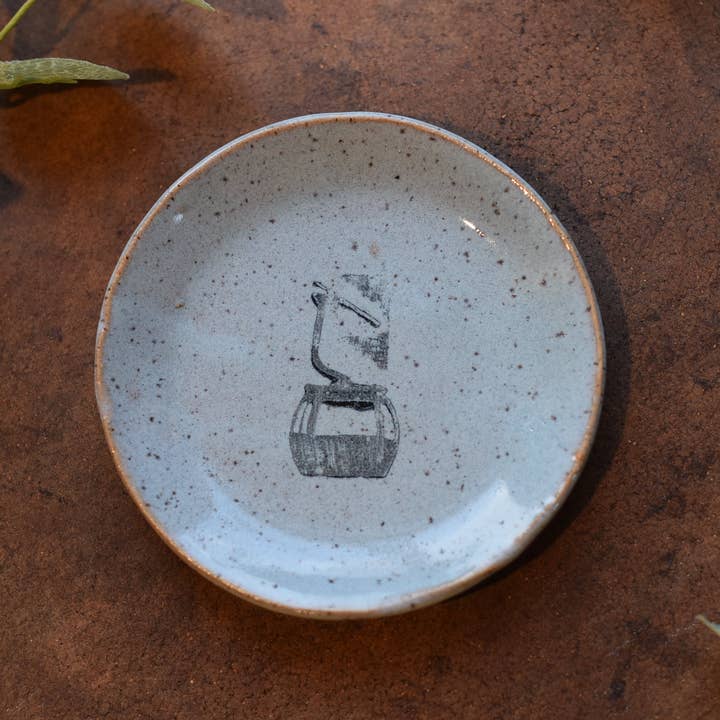 Mud & Maker - Vente Plateaux à bijoux - Mini Plate - Télécabine de ski/Téléski