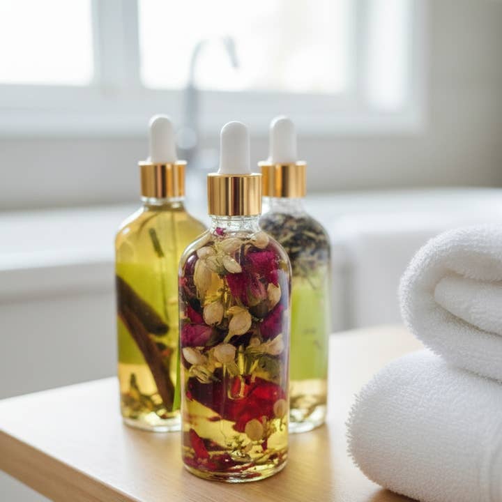 HUILE POUR LE CORPS ET LES CHEVEUX pour la vente par MVB Luxury