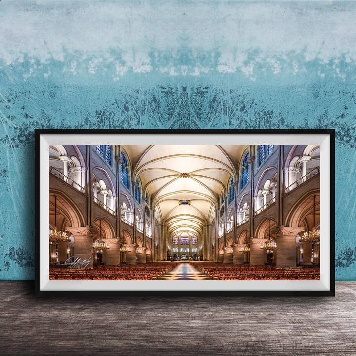Notre Dame Cathedral Art | Canvas Flush for wholesale by Clifton Haley Photography