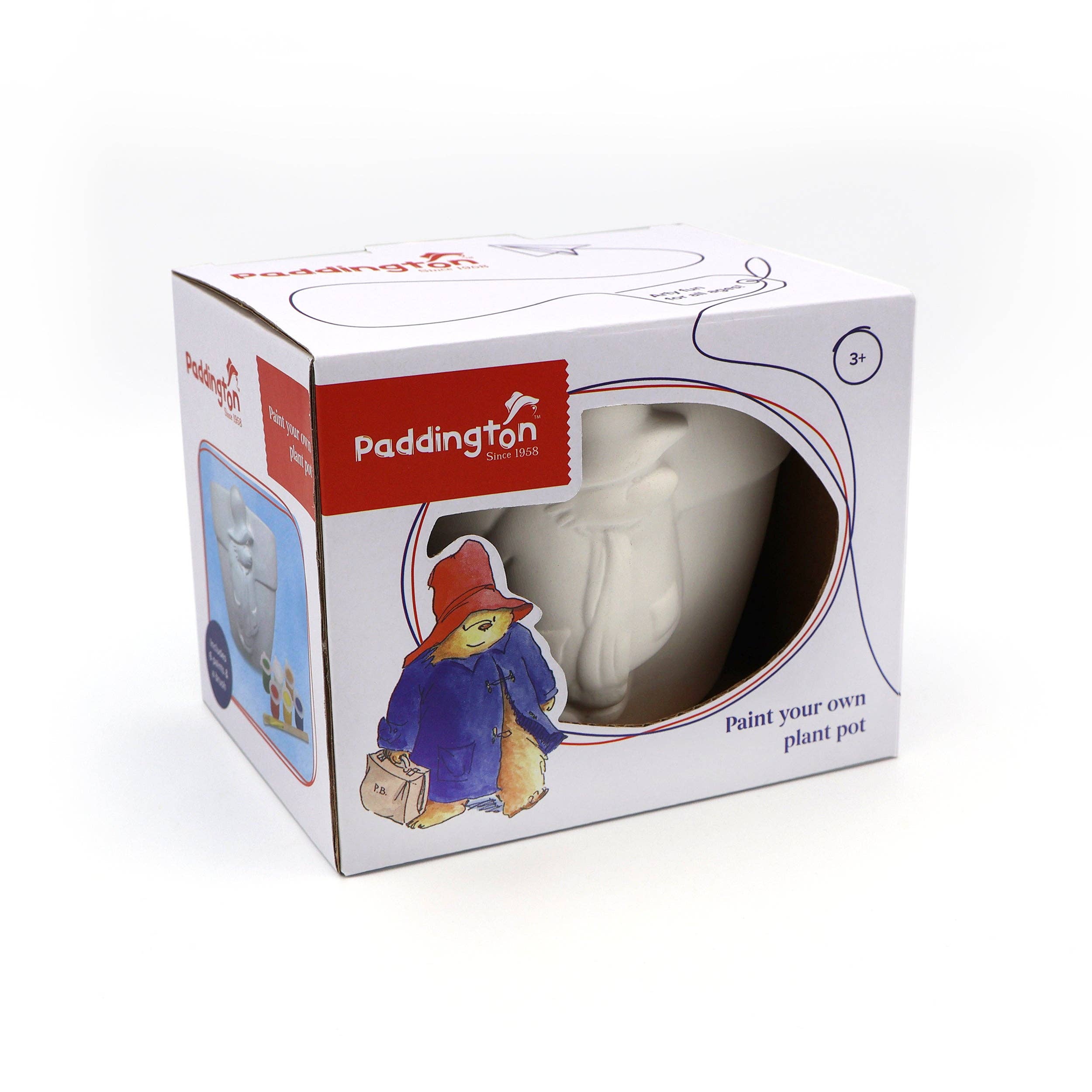 Robert Frederick Ltd – wholesale DIY craft kit – Child – Paddington Paint Your Own Plant Pot - Children's Craft Kit4