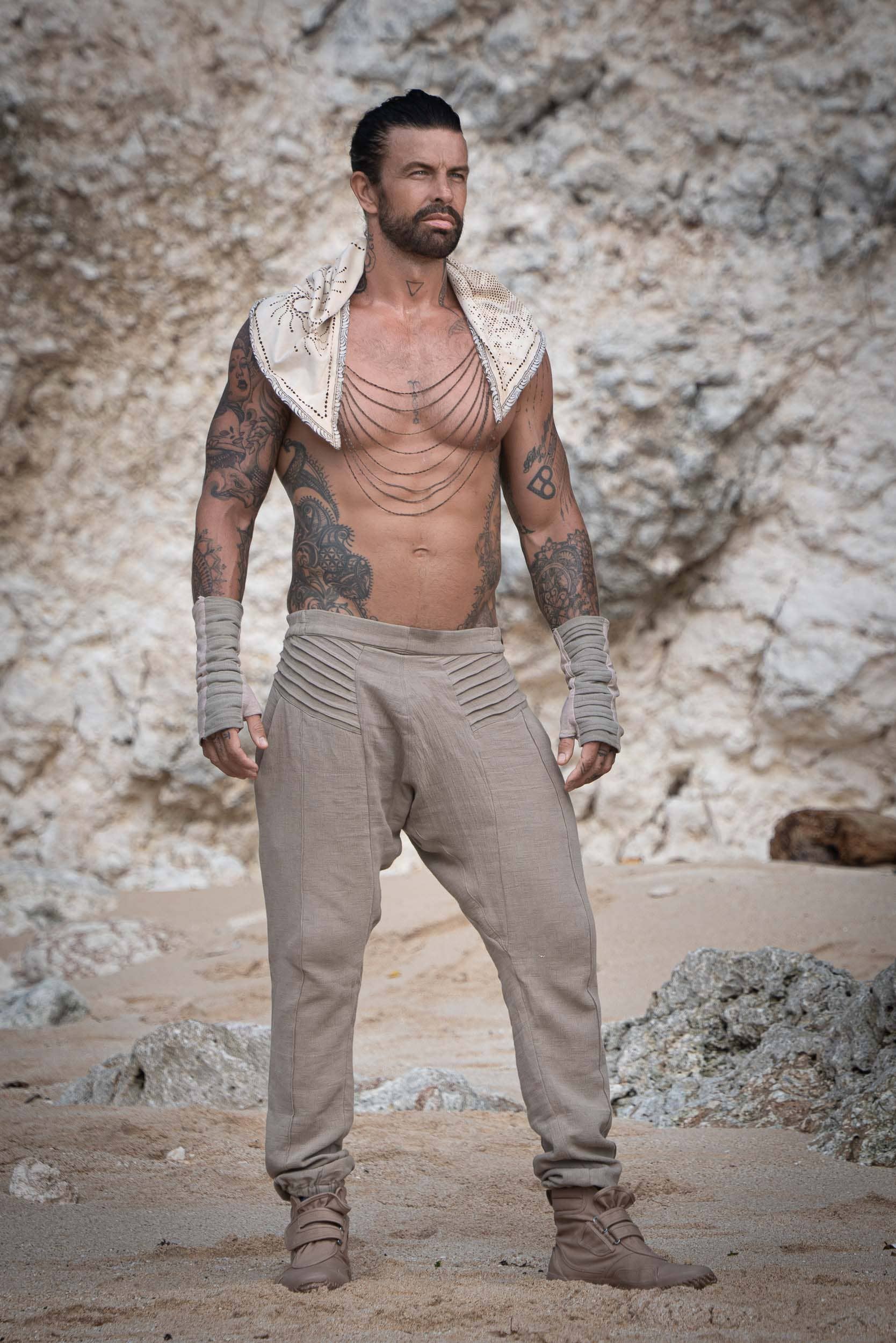 Sand Arrakis Warrior Pants (Sand) for wholesale on Faire10