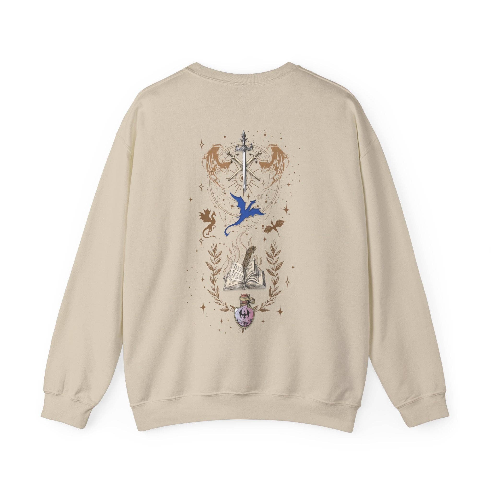 MagicMerchEmporium - Wholesale Grafisch sweatshirt - Dames - Sweatshirt van Basgiath War College3