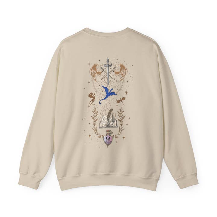 MagicMerchEmporium - Wholesale Grafisch sweatshirt - Dames - Sweatshirt van Basgiath War College3