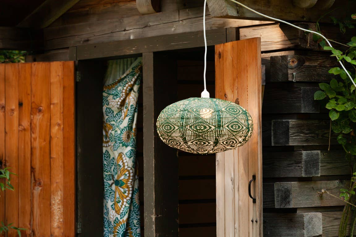 Allsop Home & Garden - Wholesale Outdoor/Lawn Light - Stella Nova Outdoor Pendent Light - Starbeam 20" Evergreen13