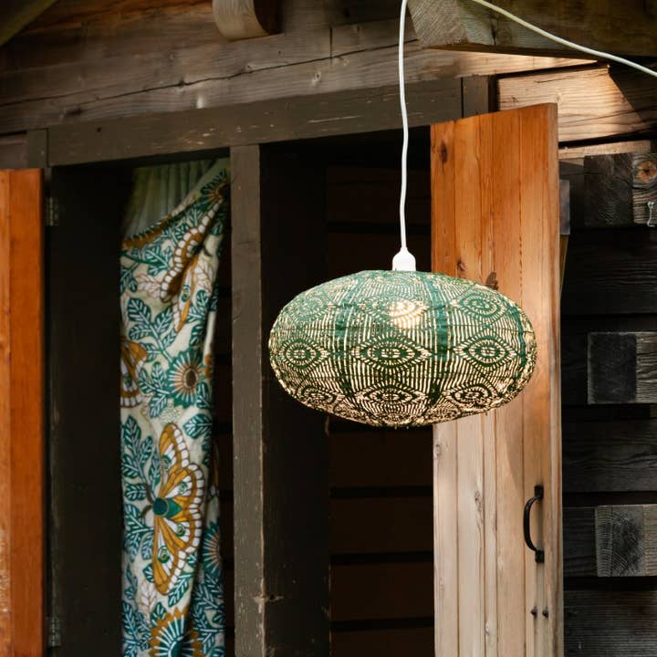 Allsop Home & Garden - Wholesale Outdoor/Lawn Light - Stella Nova Outdoor Pendent Light - Starbeam 20" Evergreen13