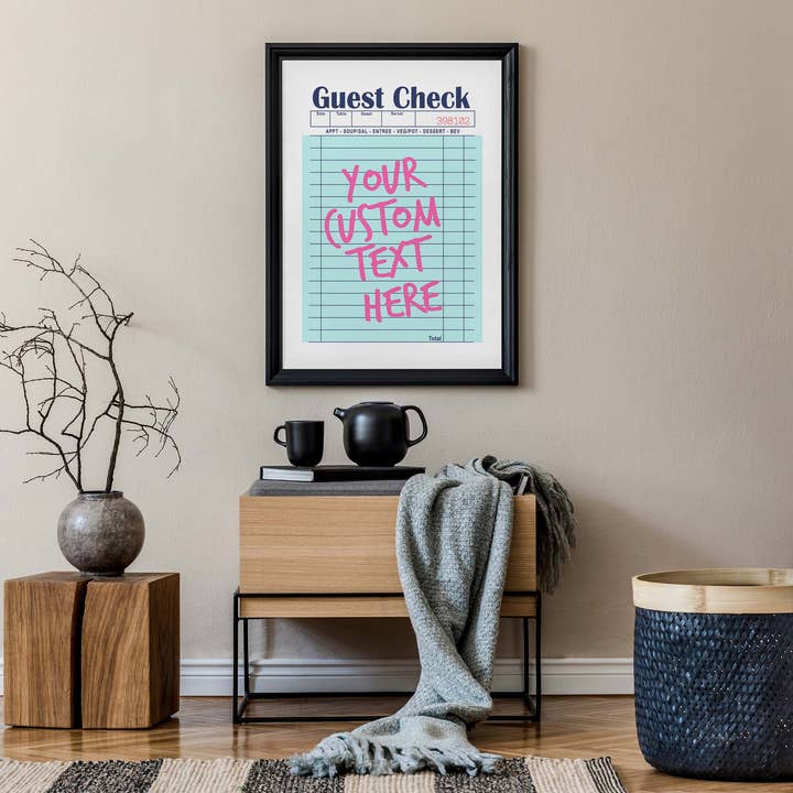 Dormfuly - Wholesale Poster - Custom Guest Check Poster6