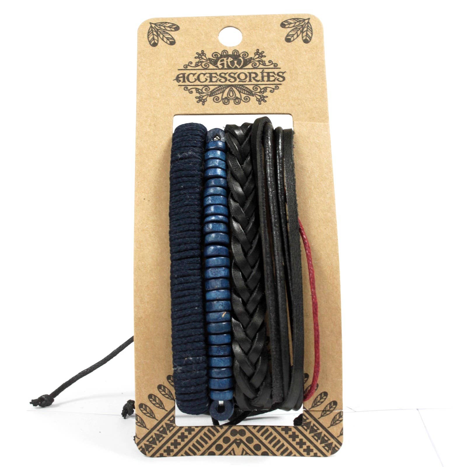 Ancient Wisdom - Vente Parures de bijoux - Ensembles de Bracelets pour Hommes - Moody & Blue (assortis)1