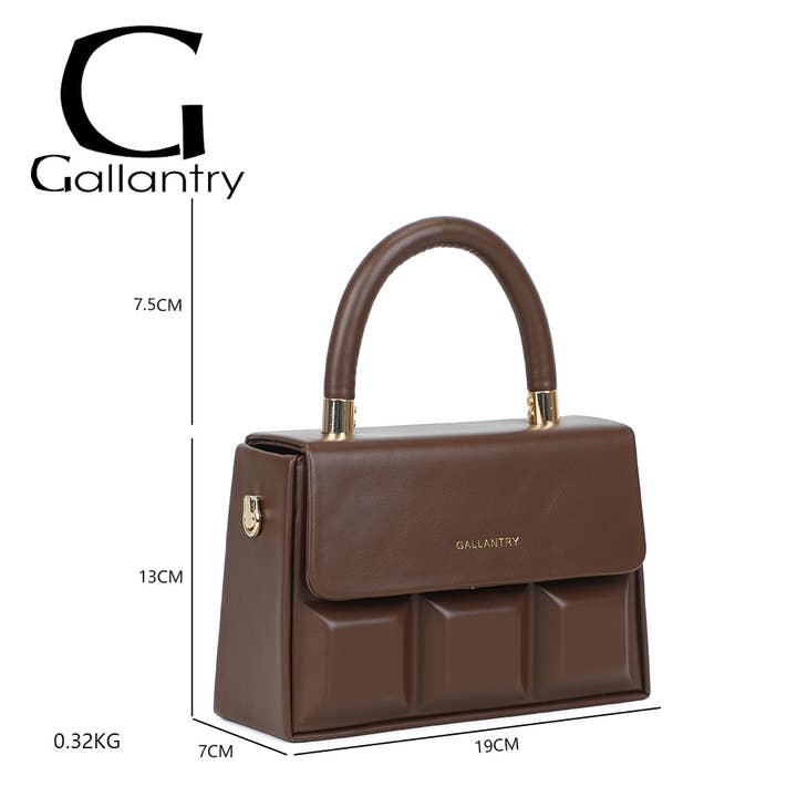 Gallantry - Wholesale Top Handle Bag - Women's - ChocoLuxe (YL-26001)16