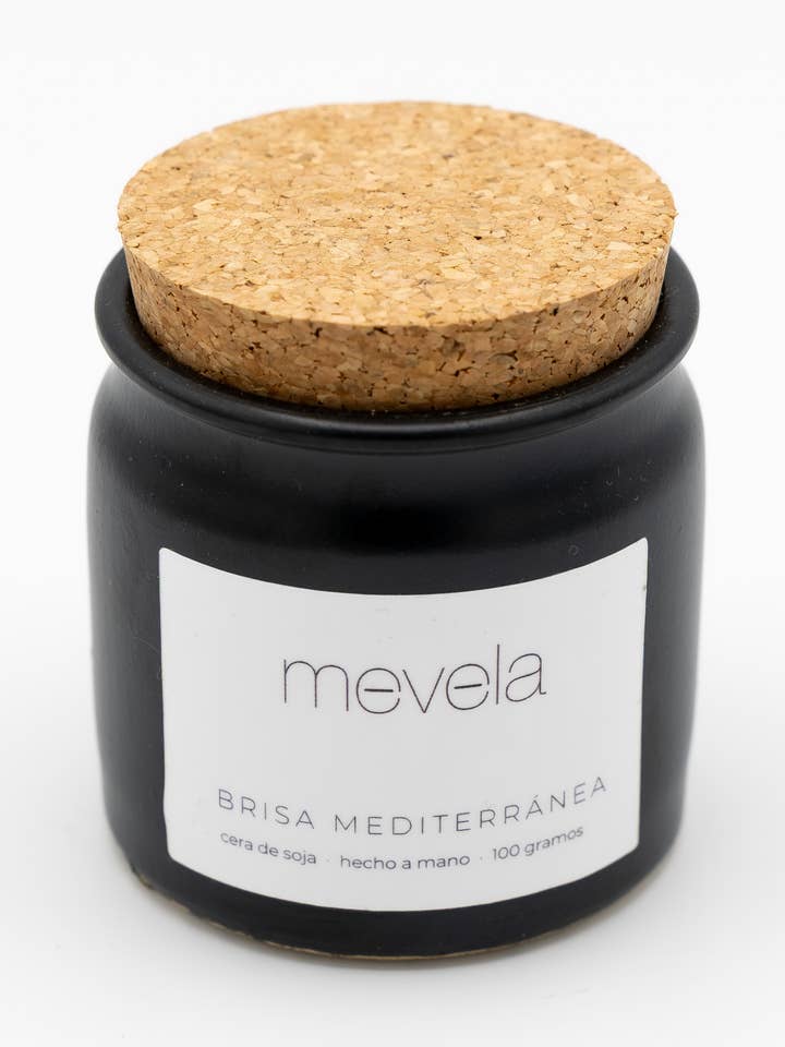 Duftkerze Mediterrane Brise Mevela 100 Gramm für den Großhandel von Mevela Candles