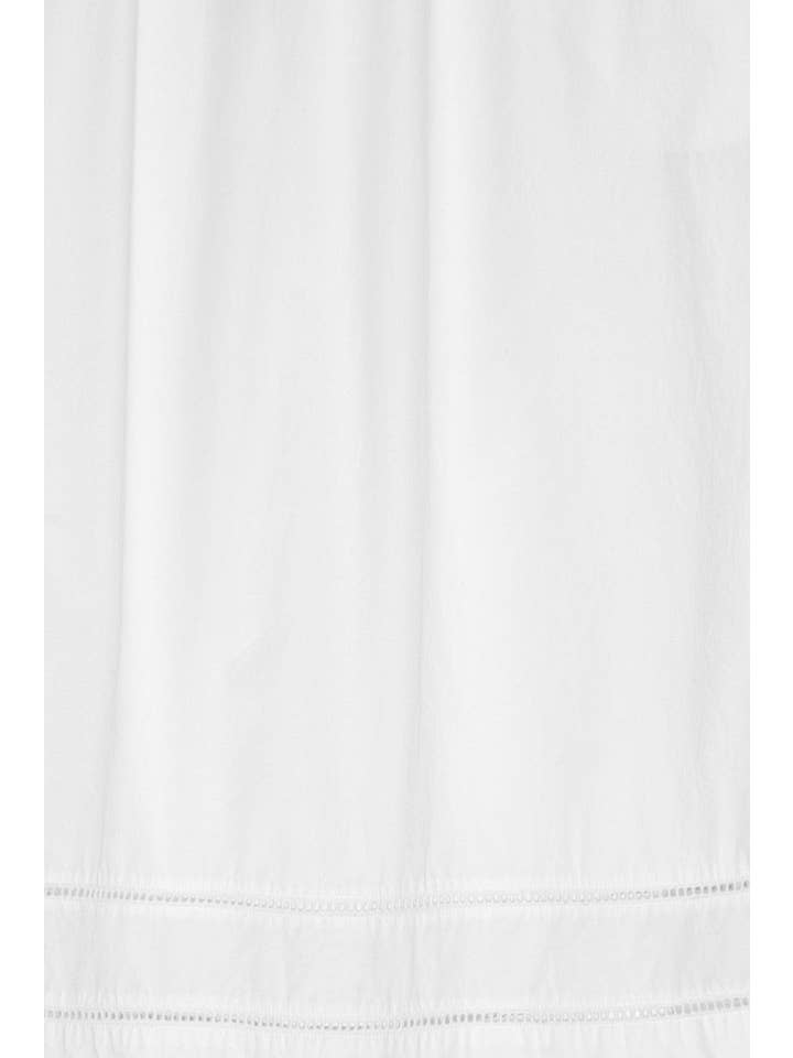 wit Brill rok van poplin - wit voor groothandel op Faire3