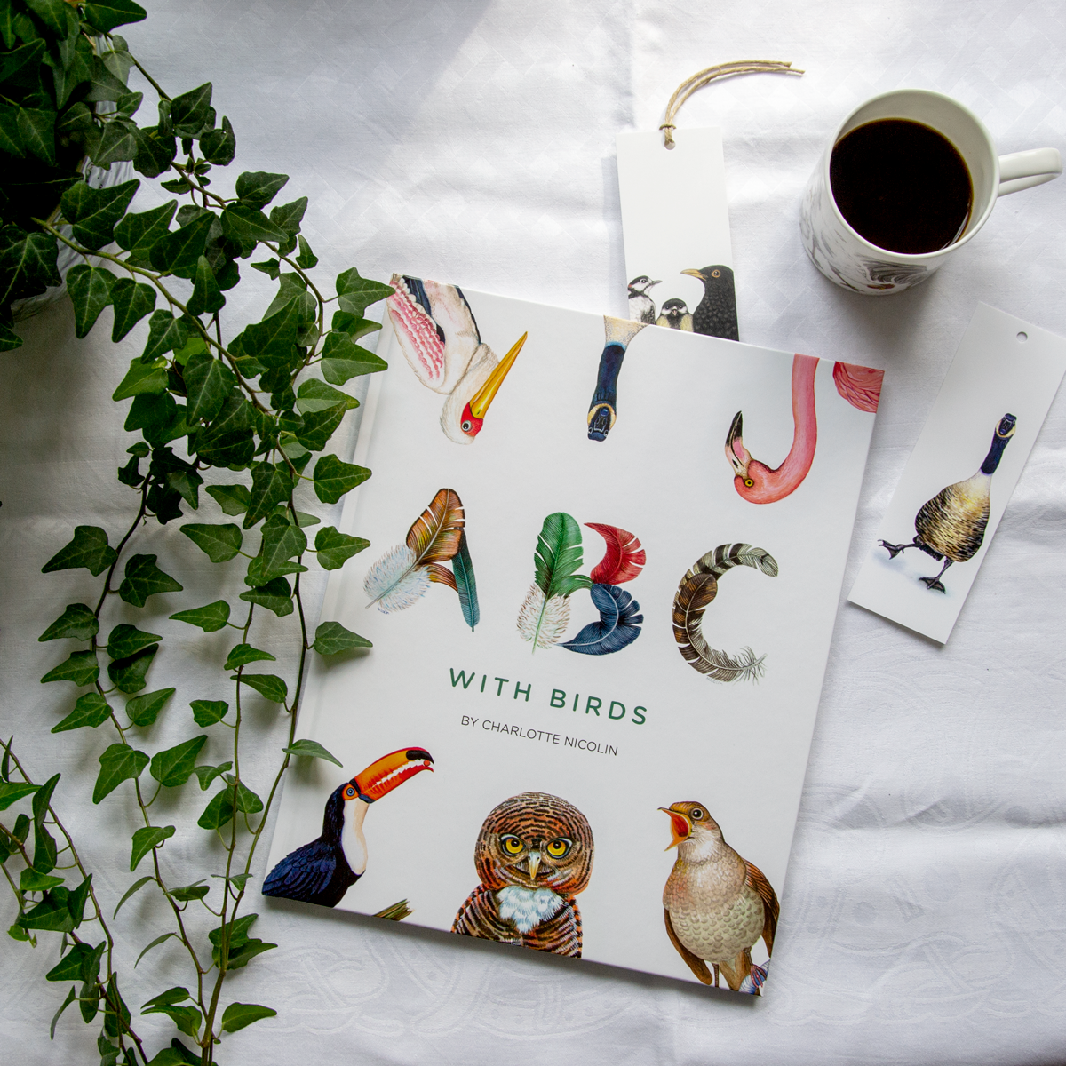 Charlotte Nicolin - Wholesale Reference Book - ABC with birds - Book 2