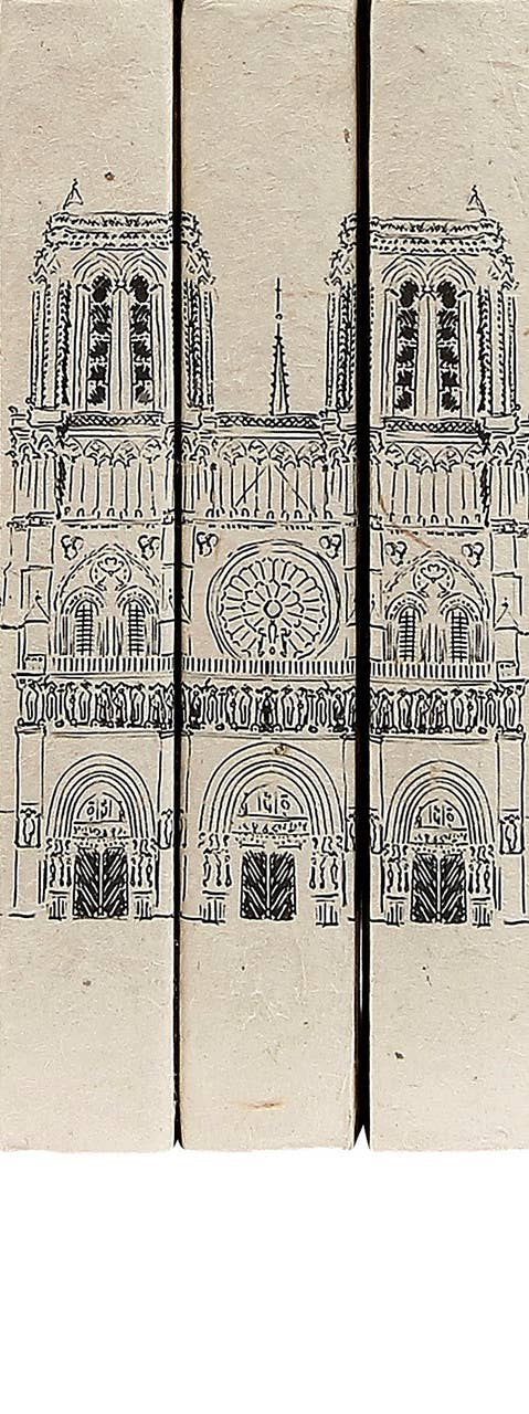 E. Lawrence, Ltd. - Vente Artisanat, loisirs et bricolage - 3 Vol. Notre Dame / Couverture Noire / 8,5-9,5"0