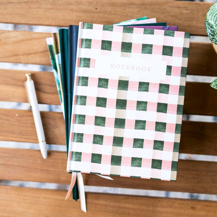 Duncan & Stone Paper Co. - Wholesale Dagboek/agenda - Blanco journal notitieboekje - harde kaft, plat neer te leggen6